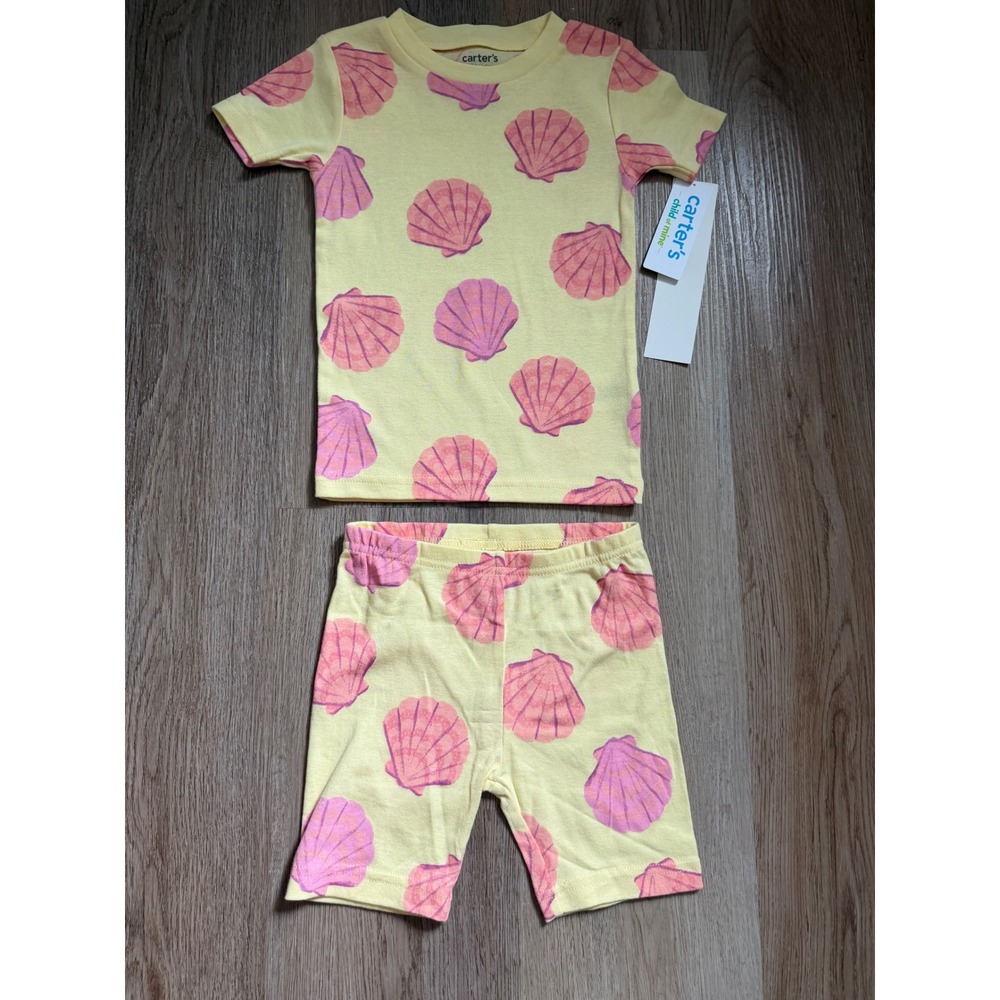 Girl pajama set 3T seashells